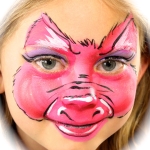 pig face painting