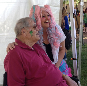 Irish festival Giggle Loopsy Denver area clown