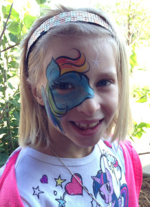 Pony Giggle Loopsy Denver area face painting