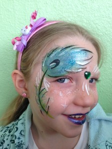 Feathers Giggle Loopsy Denver area face painting