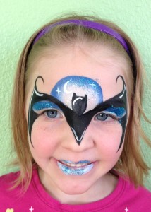 Batman Girl Giggle Loopsy Denver area face painting