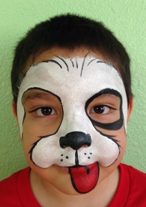 Puppy Giggle Loopsy Denver area face painting