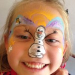 Frozen Face Painting Olaf Giggle Loopsy